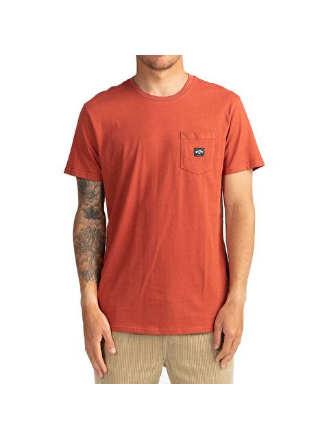Billabong Stacked Ss Erkek Kırmızı Tişört - S000501391-20045
