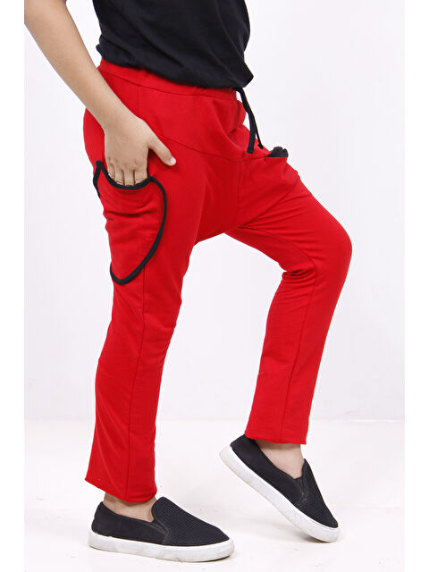 Toontoykids Erkek Çocuk Yanı Gizli Cepli Şalvar Model Eşofman Altı - S000271942-20045