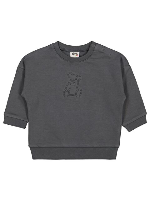 Civil Baby Teddy Baskılı 6-18 Ay Sweatshirt - S000466485-29351