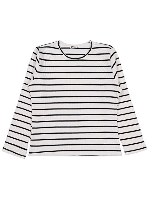 Civil Girls Kalın Çizgili 10-13 Yaş Sweatshirt - S000466703-19965