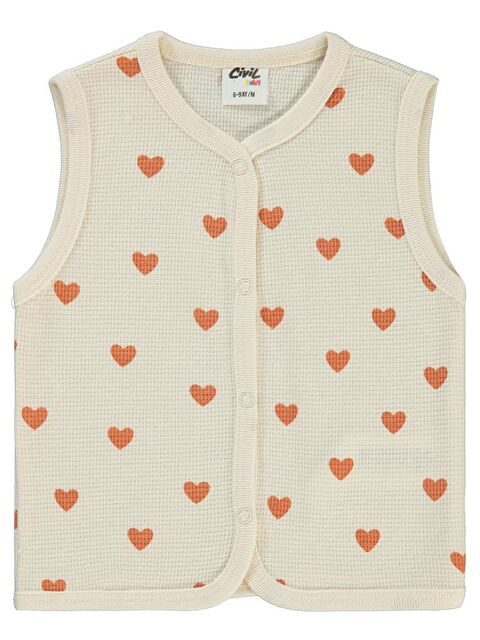 Civil Baby Kalp Zürafa 6-18 Ay Yelek - S000471533-19928