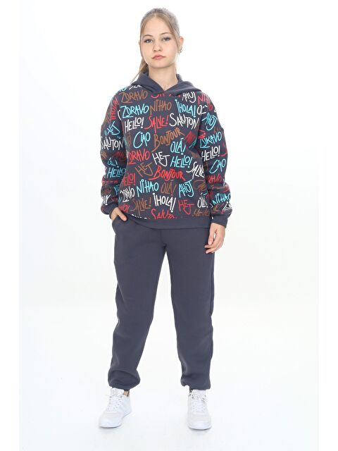 Toontoykids Kız Çocuk Kapüşonlu Eşofman Takım - S000378882-29666