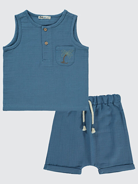 Civil Boys Erkek Çocuk Takım 2-5 Yaş İndigo