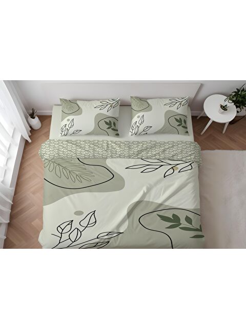 Evmila Baskılı,Desenli Çift Kişilik Nevresim Takımı (ÇARŞAFSIZ) 200x220 cm - S000219452-23173