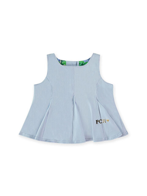 Pan Con Chocolate Kız Çocuk Bluz Mavi - S000516218-17234