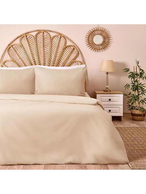 Evidea Soft Çift Kişilik Nevresim Takımı - Bej - S000363757-19928