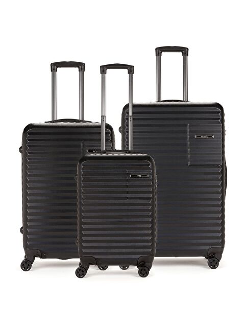FOSSİL ABS Unisex Kabin, Orta, Büyük Boy 3'lü Valiz Seti FSL111 - S000383912-19351
