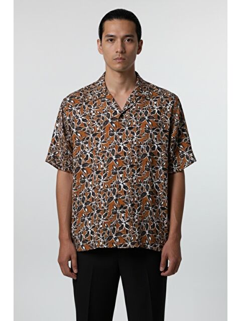 Sabri Özel Giotelli Saks Slim Fit %100 Pamuk Düğmeli Polo Yaka Erkek Tişört - S000525005-19413