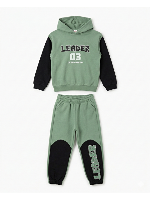 Harika Kids Erkek Çocuk İki İplik Kumaş Eşofman Takımı