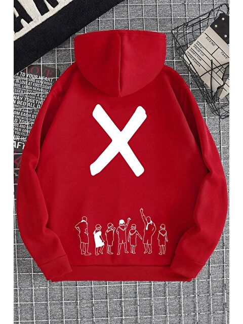 uyguntarz Unisex Design X Baskılı Sweatshirt - S000268949-20045