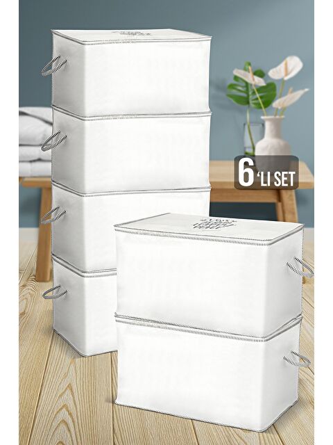 Meleni Home 6'lı Mega Boy Yorgan Hurcu 75x45x45 cm