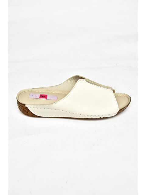 Fox Shoes P5550640 Bej Kadın Terlik - S000168895-19928