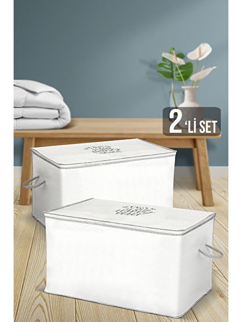 Meleni Home 2'li Mega Boy Yorgan Hurcu 75x45x45 cm