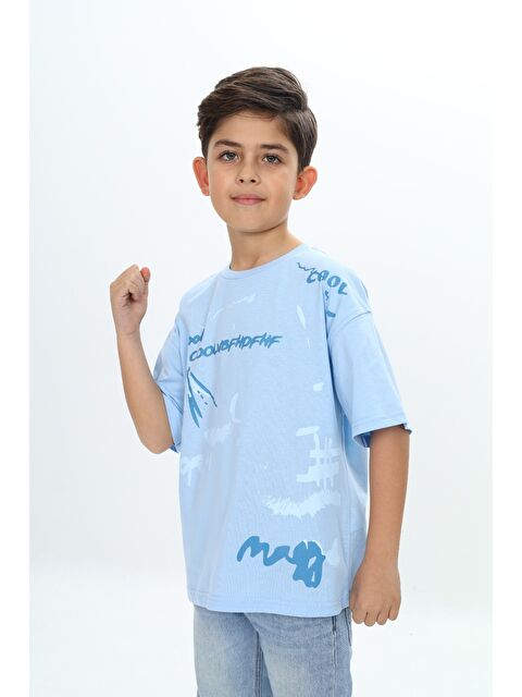 Toontoykids Erkek Çocuk Grafiti Baskılı Tişört - S000346071-23370