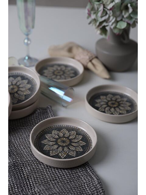 Keramika Mosaic Marvels Stackable Çerezlik / Sosluk 14 Cm 6 Adet - S000192403-23173