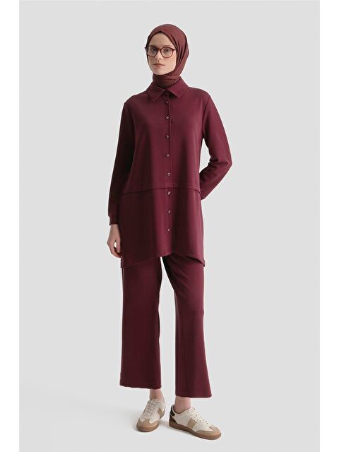 ARMİNE Örme Takım 25Kd7878 Bordo - S000498060-19951