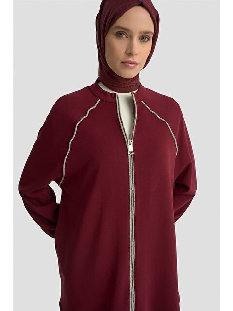 ARMİNE Biyeli Örme Takım 25Kd1176  Bordo - S000498064-19951