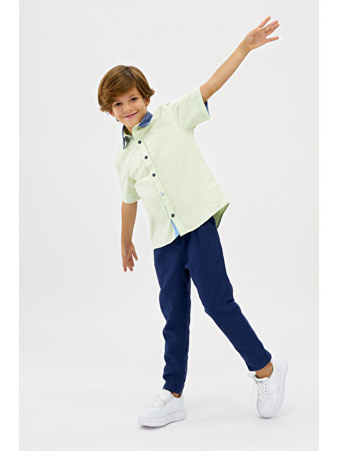 Panço Erkek Çocuk İşlevli Cepli Pantolon - S000332096-21164