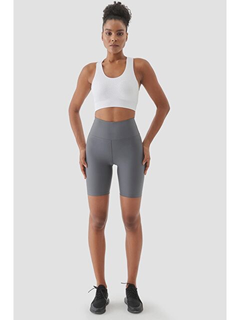 Superstacy Violet Biker Füme Spor Tayt - S000243393-33408