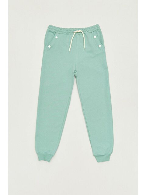 Fullamoda Beli Lastikli Kız Çocuk Jogger Eşofman Altı - S000131491-20054