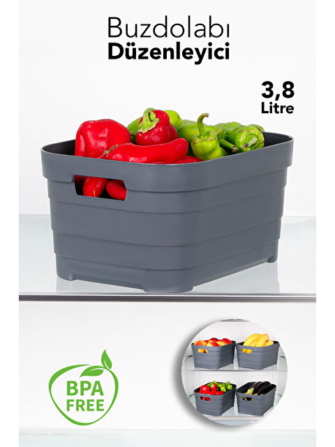 Meleni Home Buzdolabı Düzenleyici 3800 ml