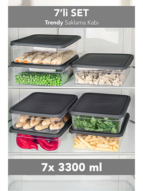Meleni Home 7'li Saklama Kabı 3300 ml