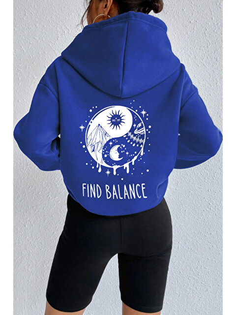 uyguntarz Unisex Yin & Yang Tasarım Sweatshirt - S000268947-17234