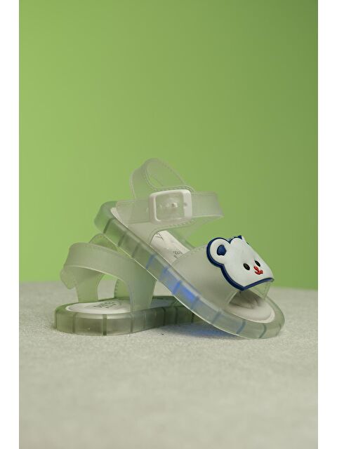 Oksit Eva Işıklı Kaydırmaz Tabanlı Figürlü Unisex Çocuk Sandalet Terlik - S000186045-20600