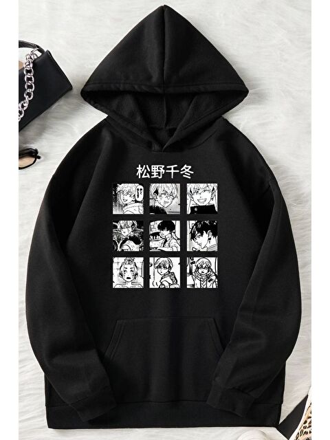uyguntarz Unisex Ken Kaneki Baskılı Sweatshirt - S000268329-19351