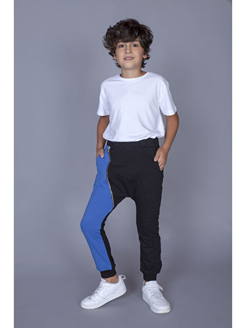 Toontoykids Erkek Çocuk Şalvar Tipi Fermuar Detaylı Eşofman Alt - S000271841-23710