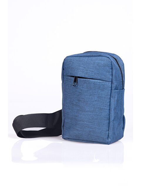 TUDORS Unisex Ayarlanabilir Çapraz Askılı Lacivert Omuz Çantası - S000520261-21164