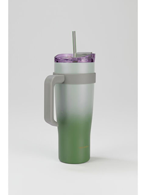 BERNARDO Alto Pipetli Termos Bardak Yeşil 1000ml