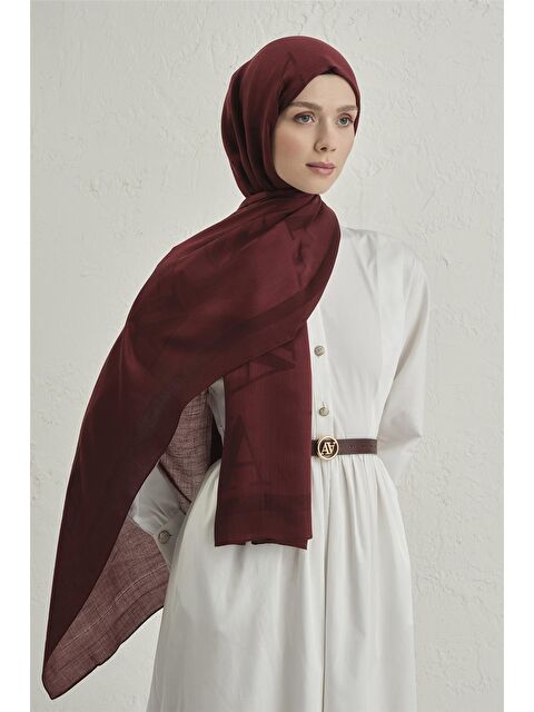 ARMİNE Woolair Harf Monogram Şal 2 32 - S000424161-19951