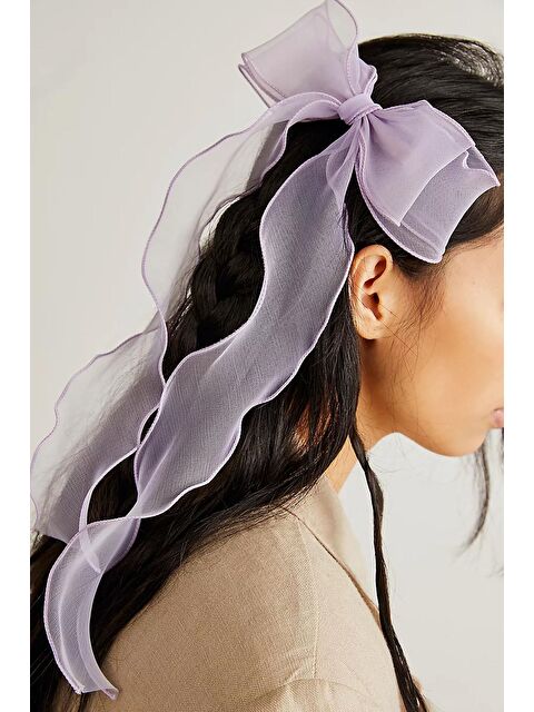 New Obsessions Alice Uzun Tül Fiyonklu Toka - S000145102-17878