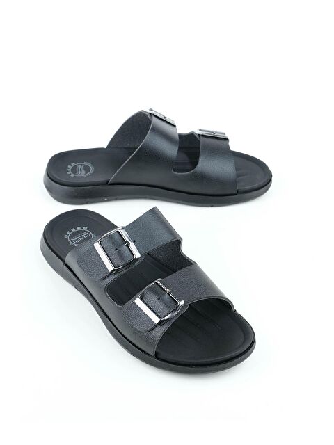 Gezer Yazlık Fuspetli Taban İki Toka Ayarlanabilir Erkek Terlik - S000181983-19351