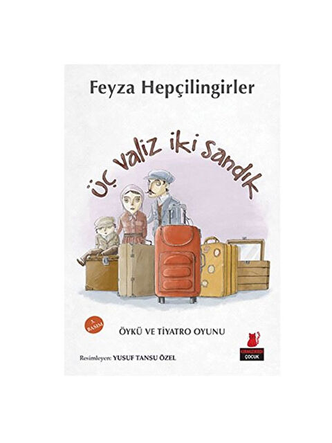 Kırmızı Kedi Çocuk Üç Valiz İki Sandık Feyza Hepçilingirler - S000340969-10231