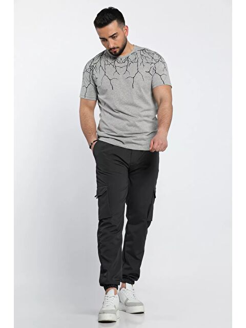 Mishar İtalia Beli Bağcıklı Paça Lastikli Erkek Pantolon - S000300896-33408