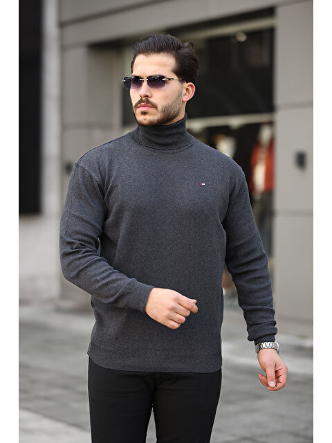 Comstar Erkek Tam Balıkçı Yaka Triko Kazak - S000298249-33408