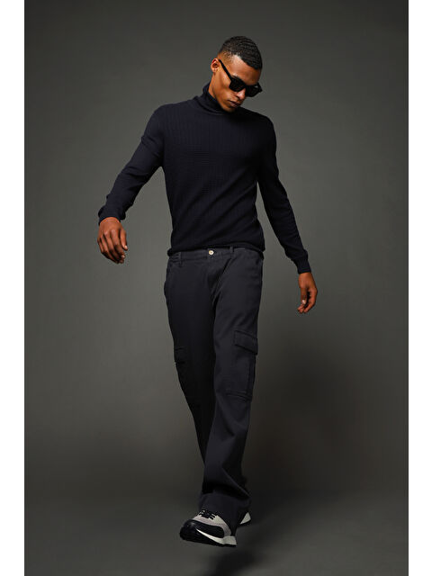 Kiğılı Regular Fit Elastanlı Beli Lastikli Kargo Pantolon - S000409427-19351