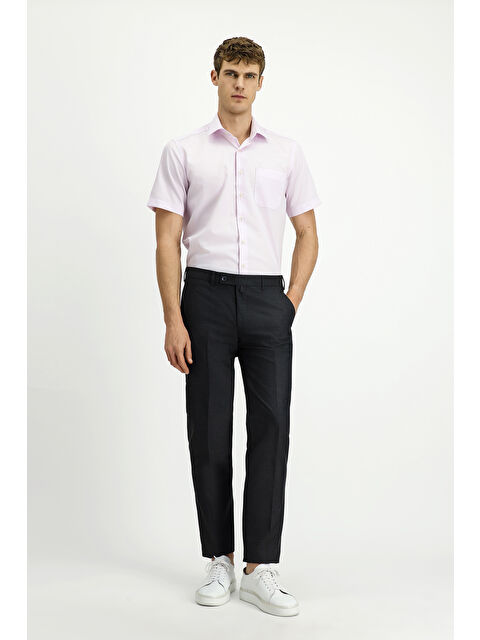 Kiğılı Slim Fit Dar Kesim Yünlü Klasik Kumaş Pantolon