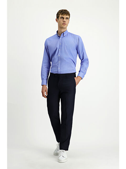 Kiğılı Yünlü Klasik Kumaş Pantolon