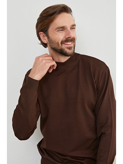 Fullamoda Basic Dik Yaka Triko Kazak - S000444531-19413