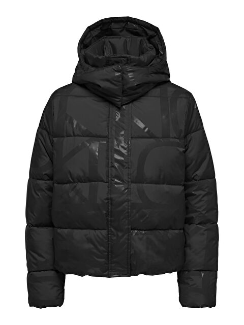 Only Onlmercedes Kapitoneli Regular Fit Kapüşonlu Kısa Mont 15326045 - S000303857-19351