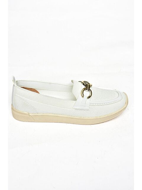 Fox Shoes S3746104 Beyaz Kadın Ayakkabı - S000168909-20063