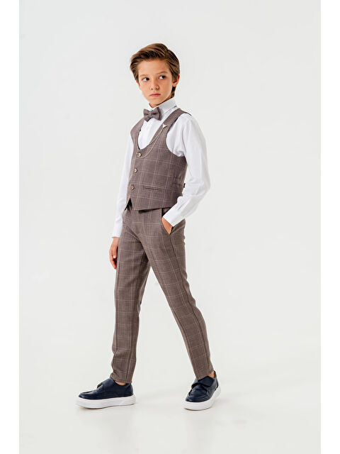 Myhanne Papyonlu Yelekli Takım Elbise 3062 - S000357119-19413