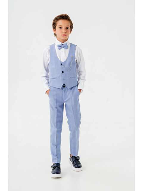 Myhanne Papyonlu Yelekli Takım Elbise 3062 - S000357119-26313