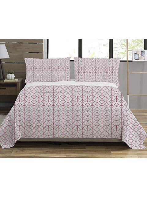 Evmila Desenli Çift Kişilik Baskılı Pike (200x220 Cm) - S000232949-23173