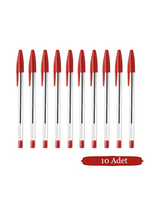 Bic Cristal Original Medium Tükenmez Kalem 10 Lu Kırmızı - S000209902-20045