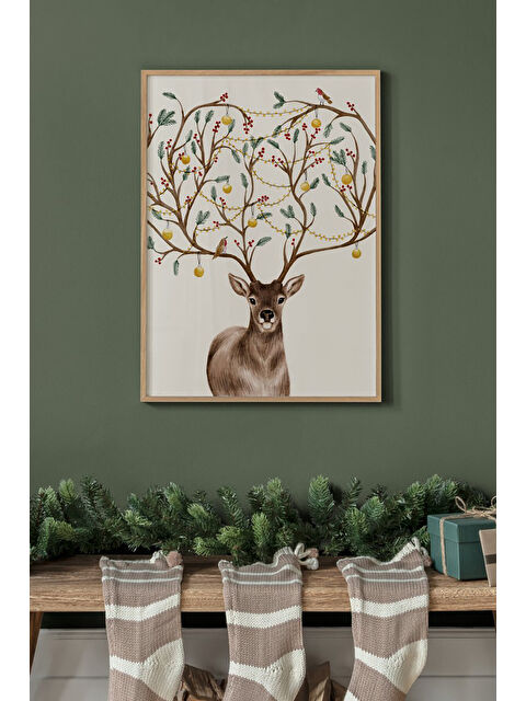 Artavessa Tek Parça Çerçeve Görünümlü Mdf Tablo - TEKHAMMDF82