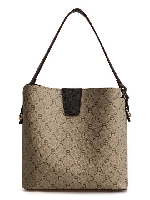 Lucky Bees Desenli Kadın El ve Omuz Çantası - S000116155-19966